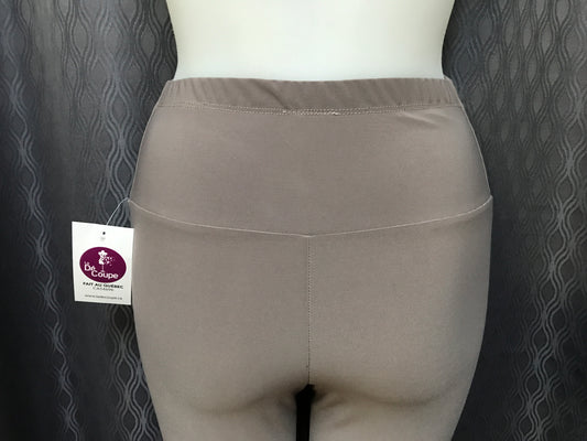 Leggings courts Taupe