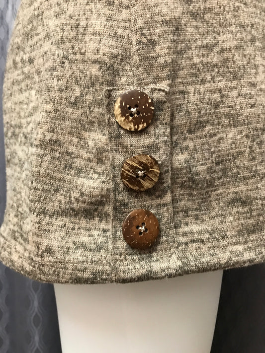 Tunique Taupe Boutons