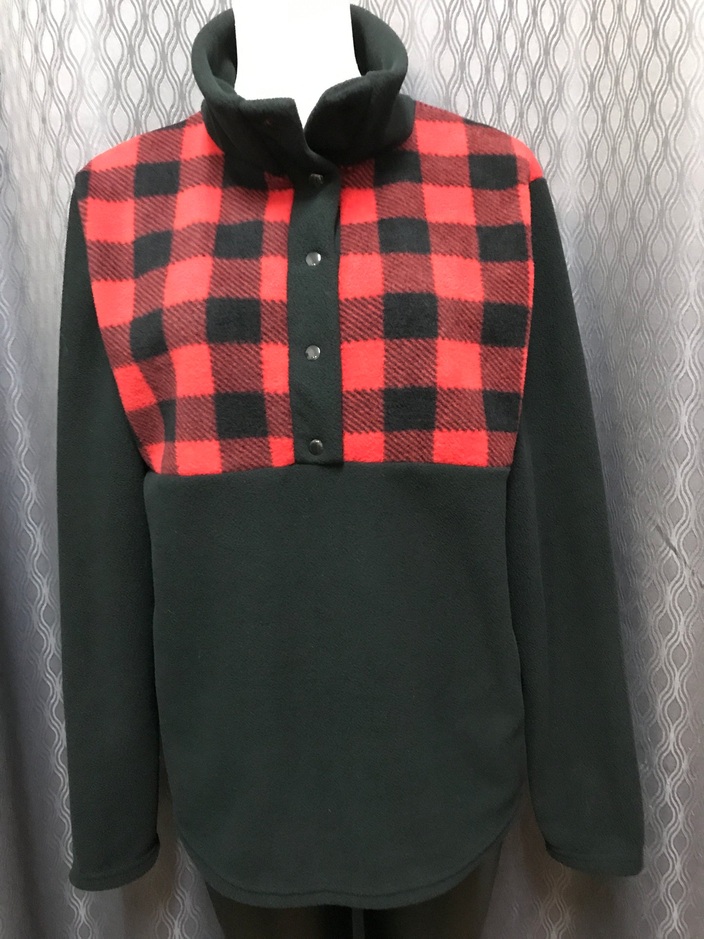 Chandail Polar Noir/Rouge