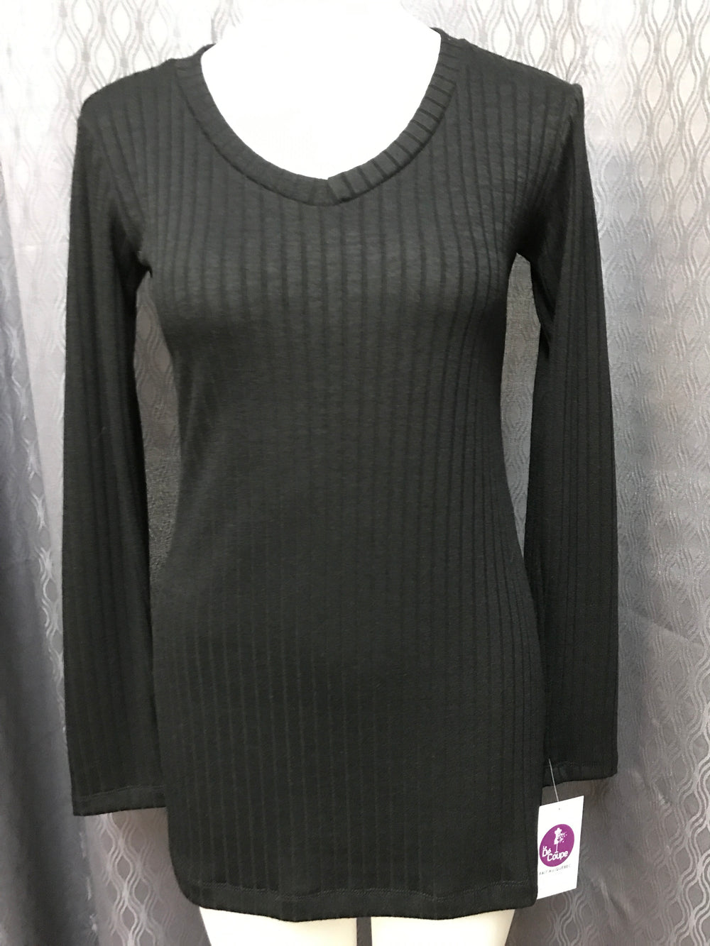 Tunique Tricot Noir