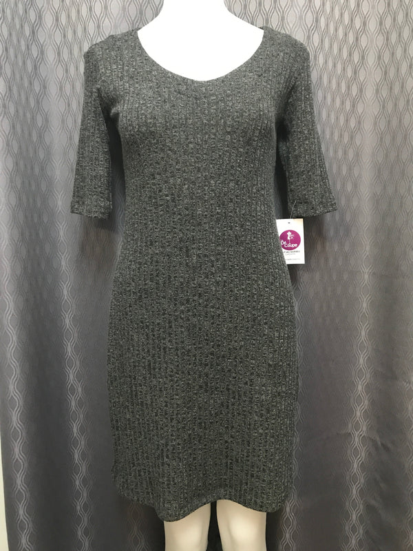 Robe Tricot Gris