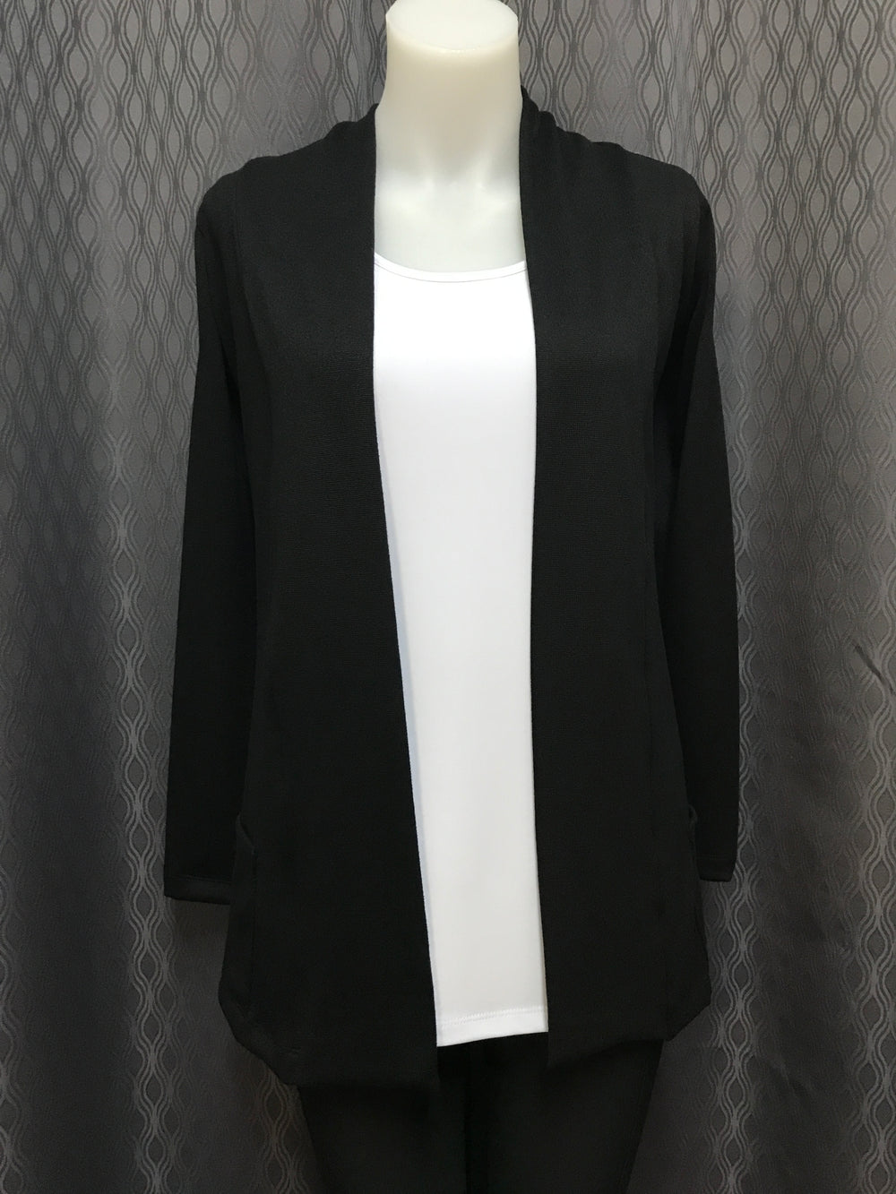 Veste Longue Noire