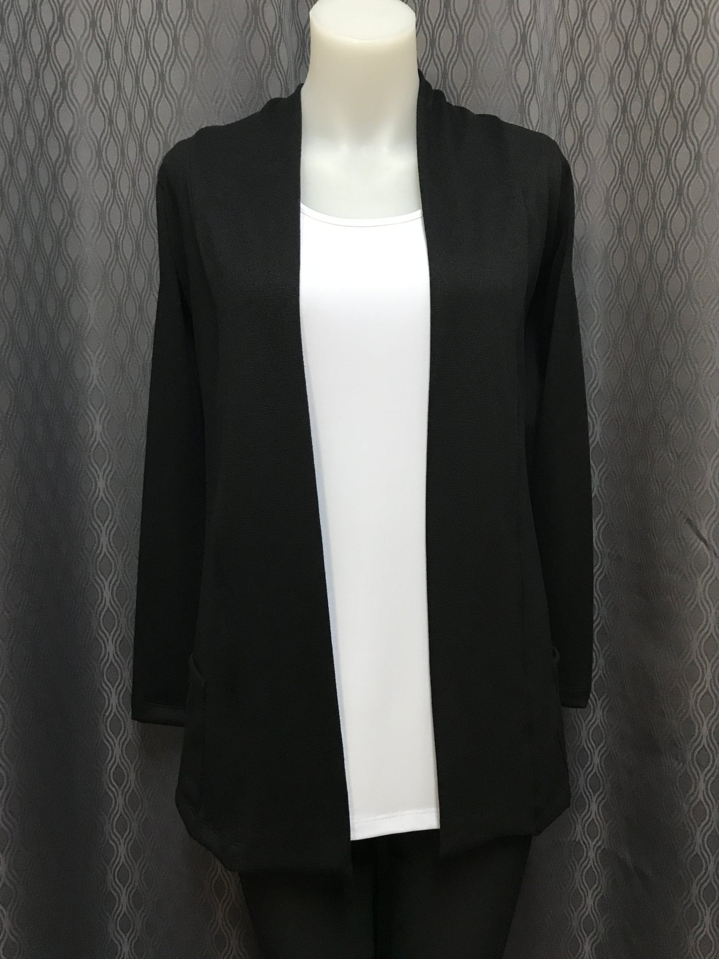 Veste Longue Noire