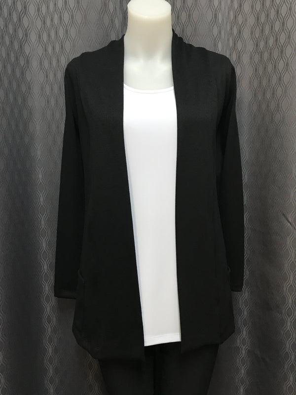 Veste Longue Noire