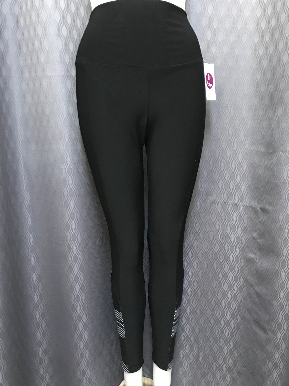 Leggings Carreaux Gris