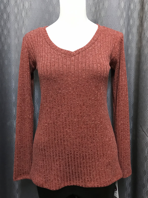 Chandail Tricot Rouille