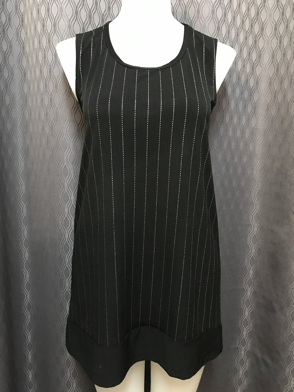 Camisole Rayure Argent