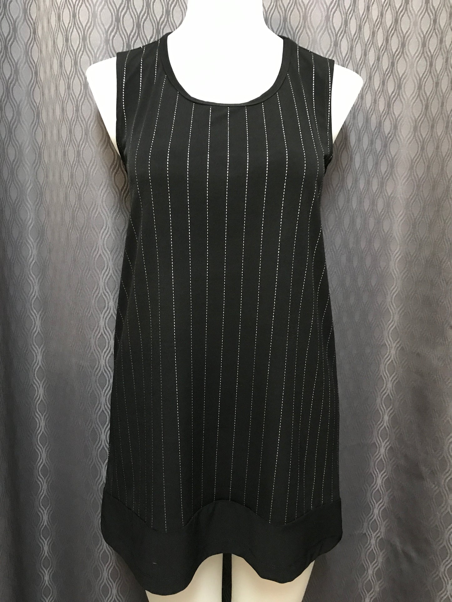 Camisole Rayure Argent