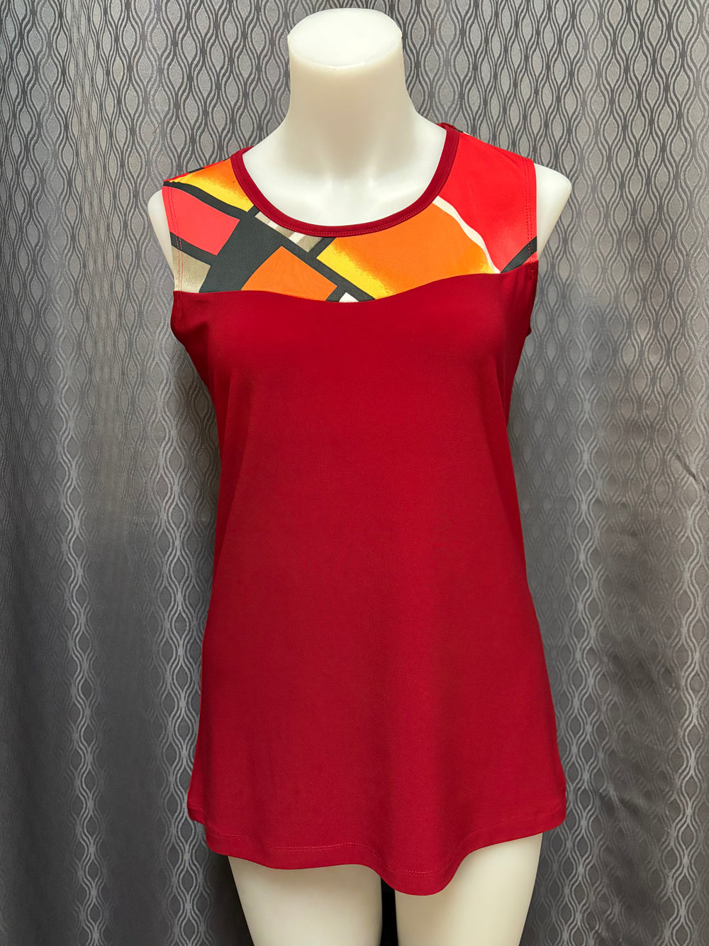 Camisole multi rouge