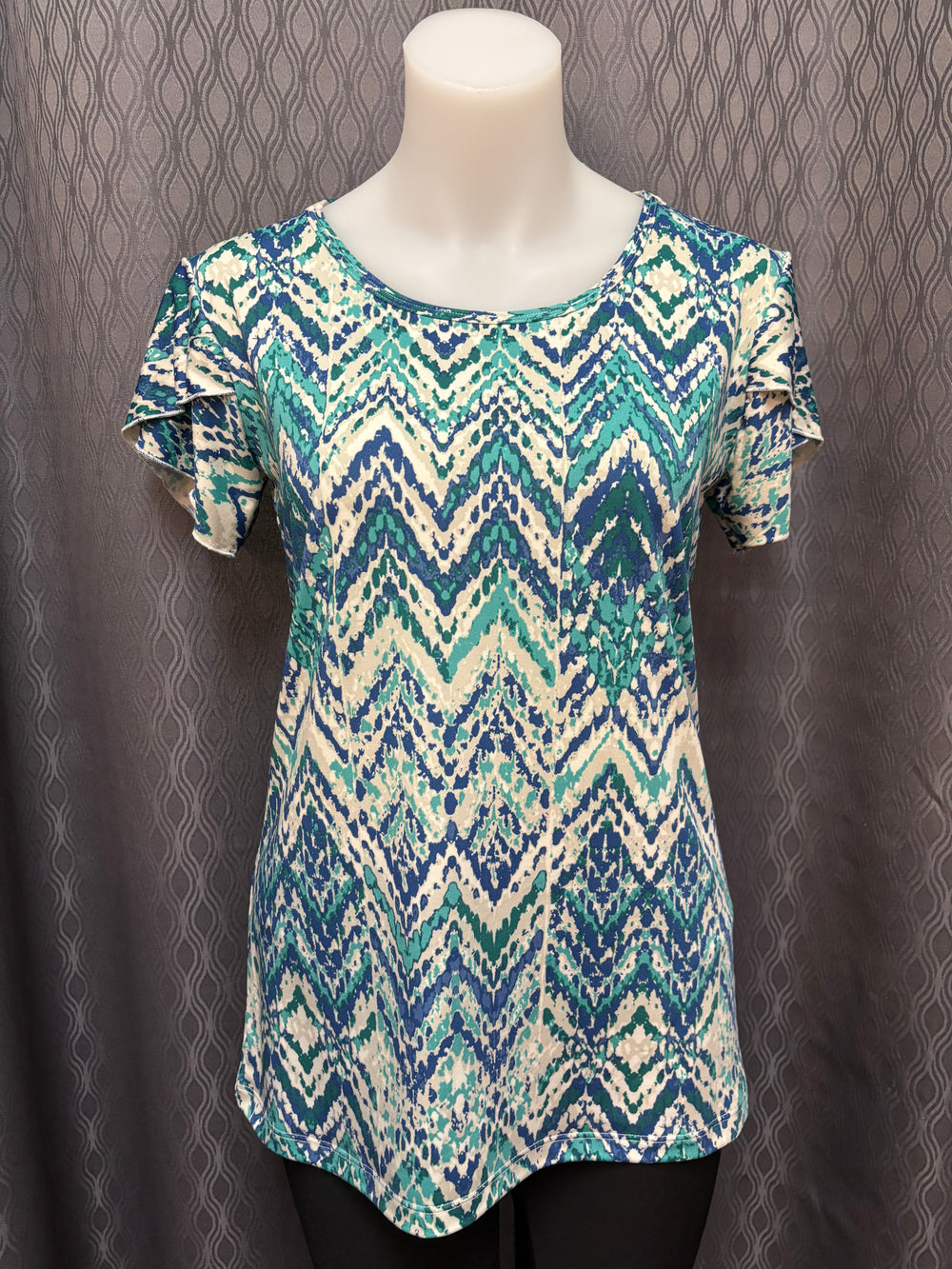 Chandail Chevrons Bleus