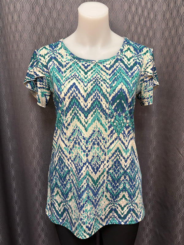 Chandail Chevrons Bleus