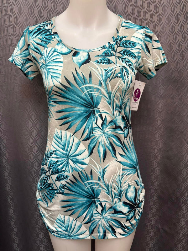 Tunique Feuillage Turquoise