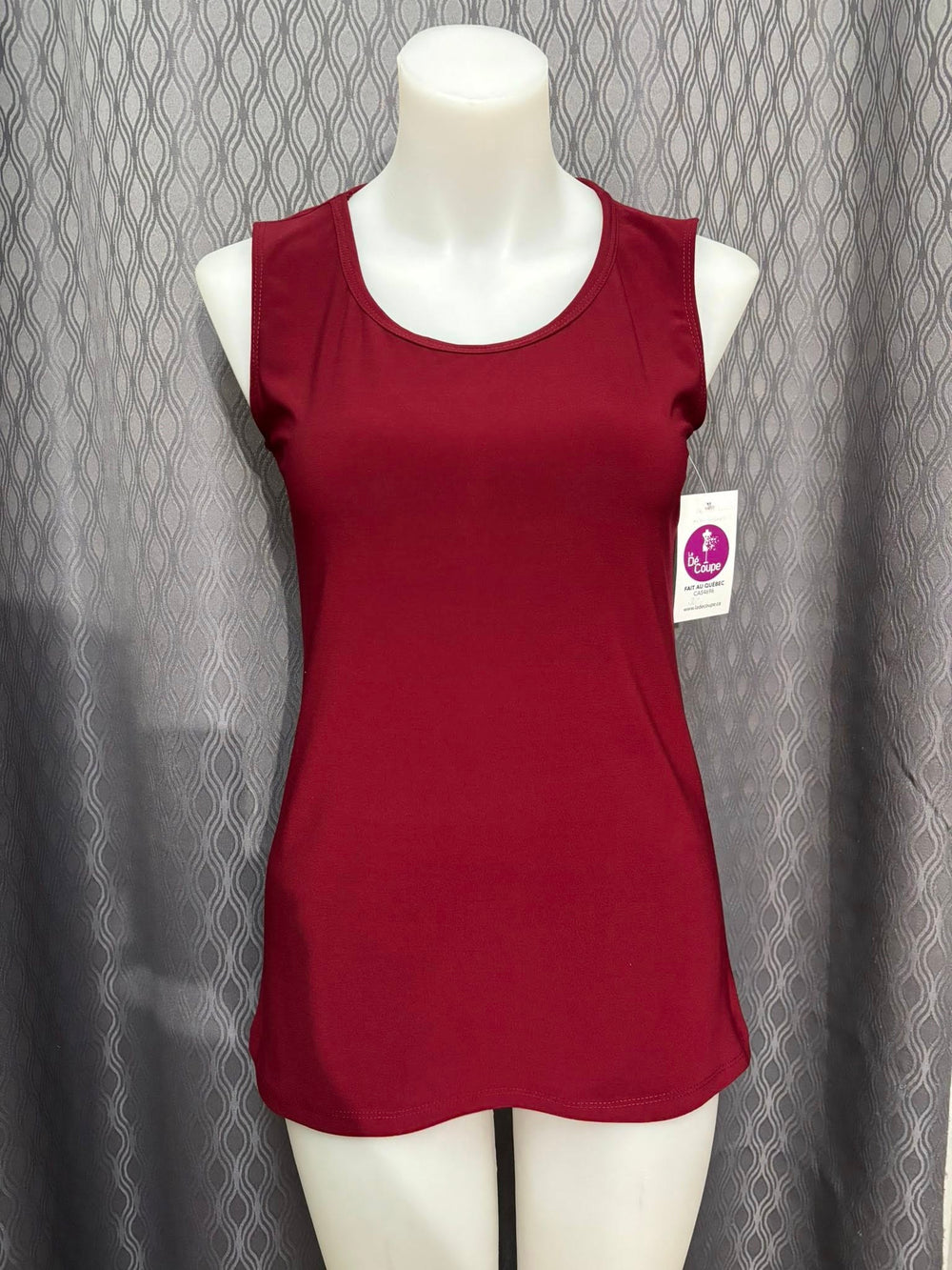 Camisole Bourgogne